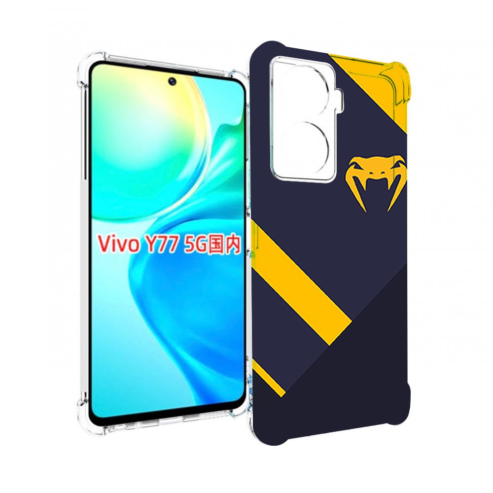 

Чехол MyPads venum мужской для Vivo Y77 5G, Прозрачный, Tocco