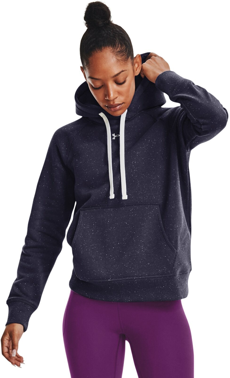 

Худи женское Under Armour Rival Fleece Hb Hoodie серое MD, Серый, Rival Fleece Hb Hoodie