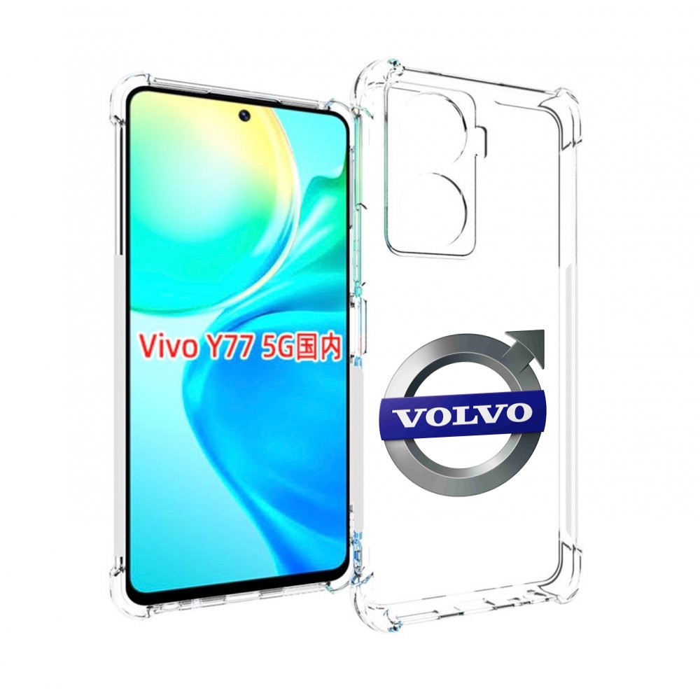 

Чехол Mypads Volvo Мужской Для Vivo Y77 5G, Прозрачный, Tocco