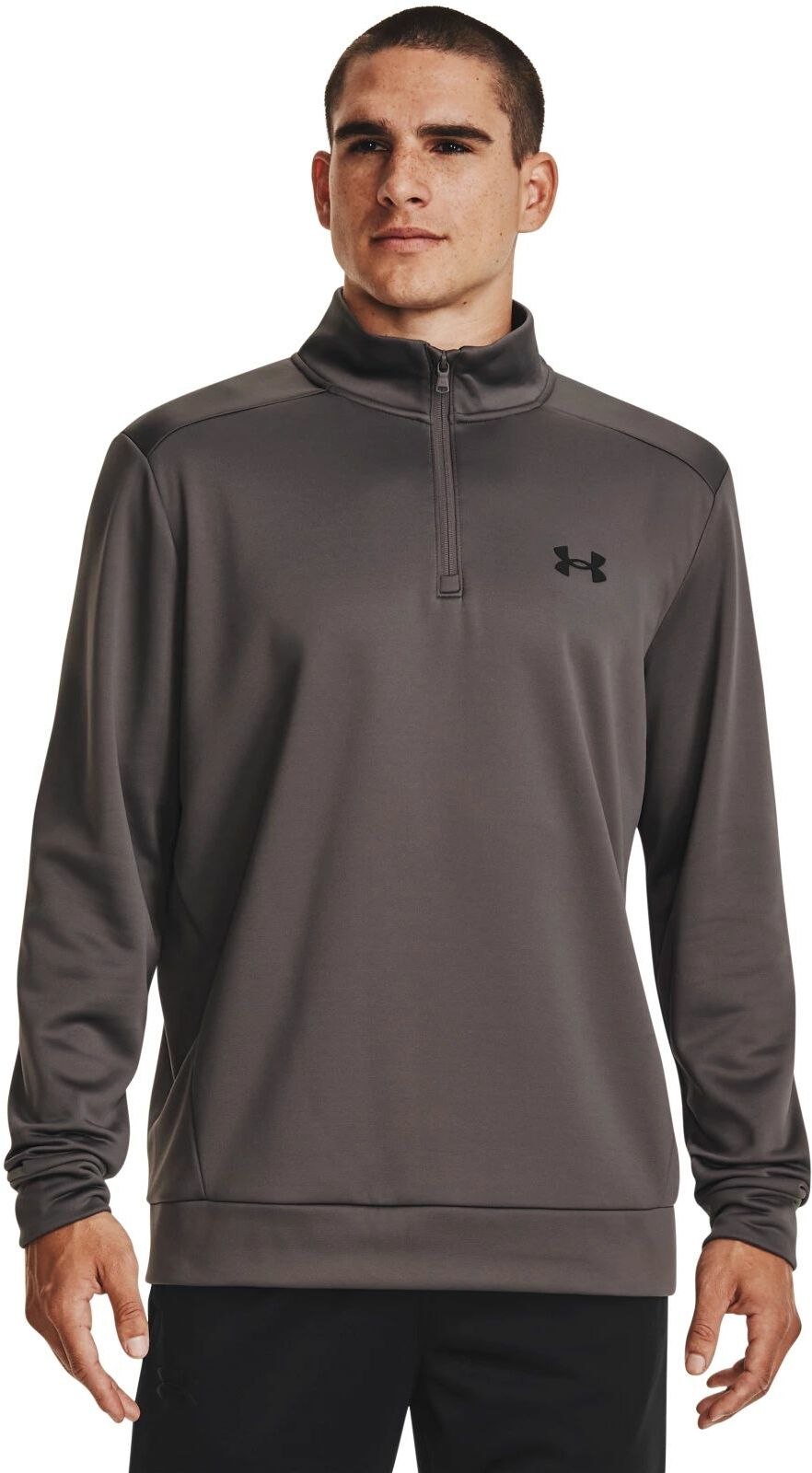 

Лонгслив мужской Under Armour Ua Fleece 1/4 Zip серый XS, Ua Fleece 1/4 Zip