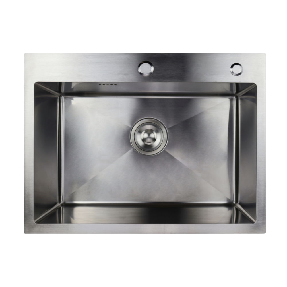 

Мойка для кухни DARILINE 60х45х21,нержавеющая сталь, сатин, DL6045-R