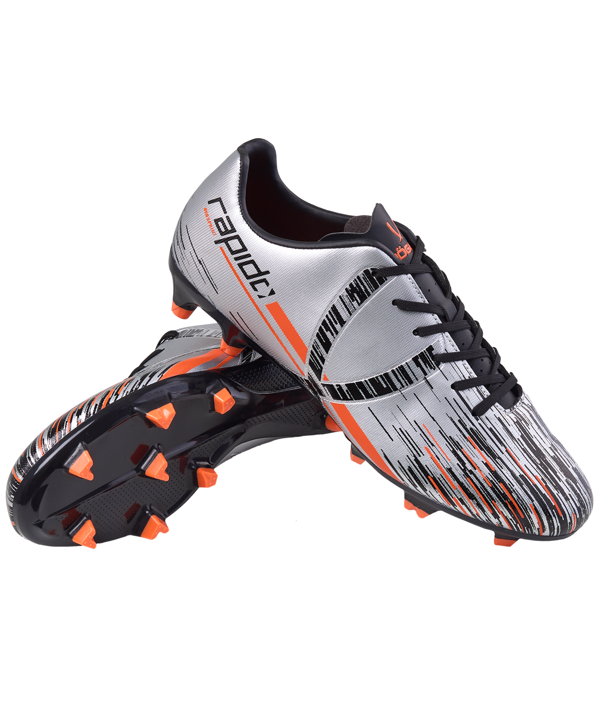 

Бутсы футбольные Jogel Rapido Fg Silver/black (36), Серебристый;черный