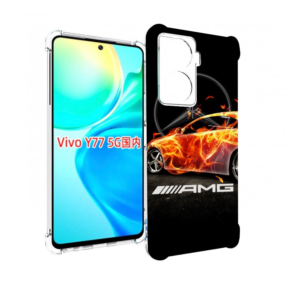 

Чехол MyPads АМГ мужской для Vivo Y77 5G, Прозрачный, Tocco