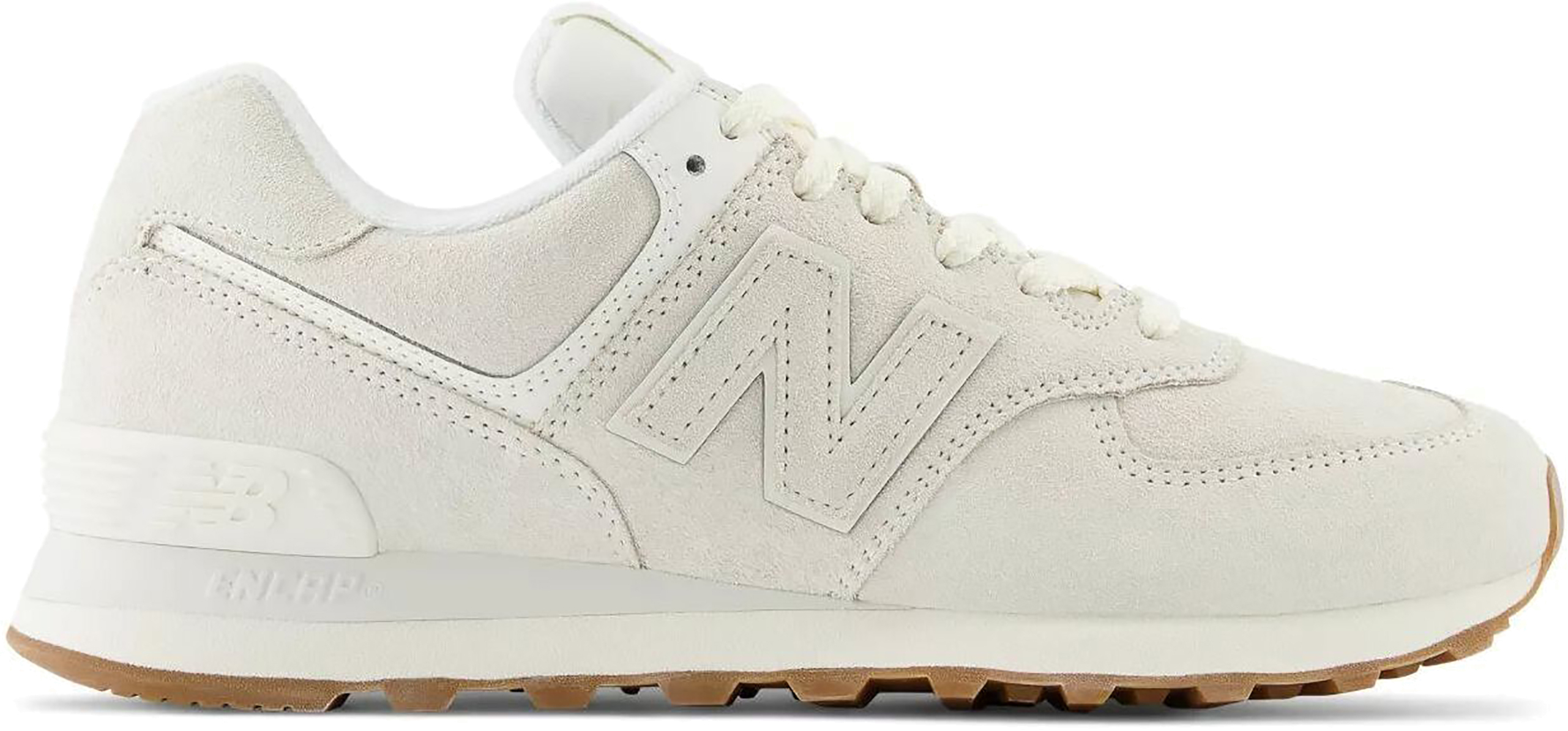 

Кроссовки унисекс New Balance 574 белые 7 US, Белый, 574