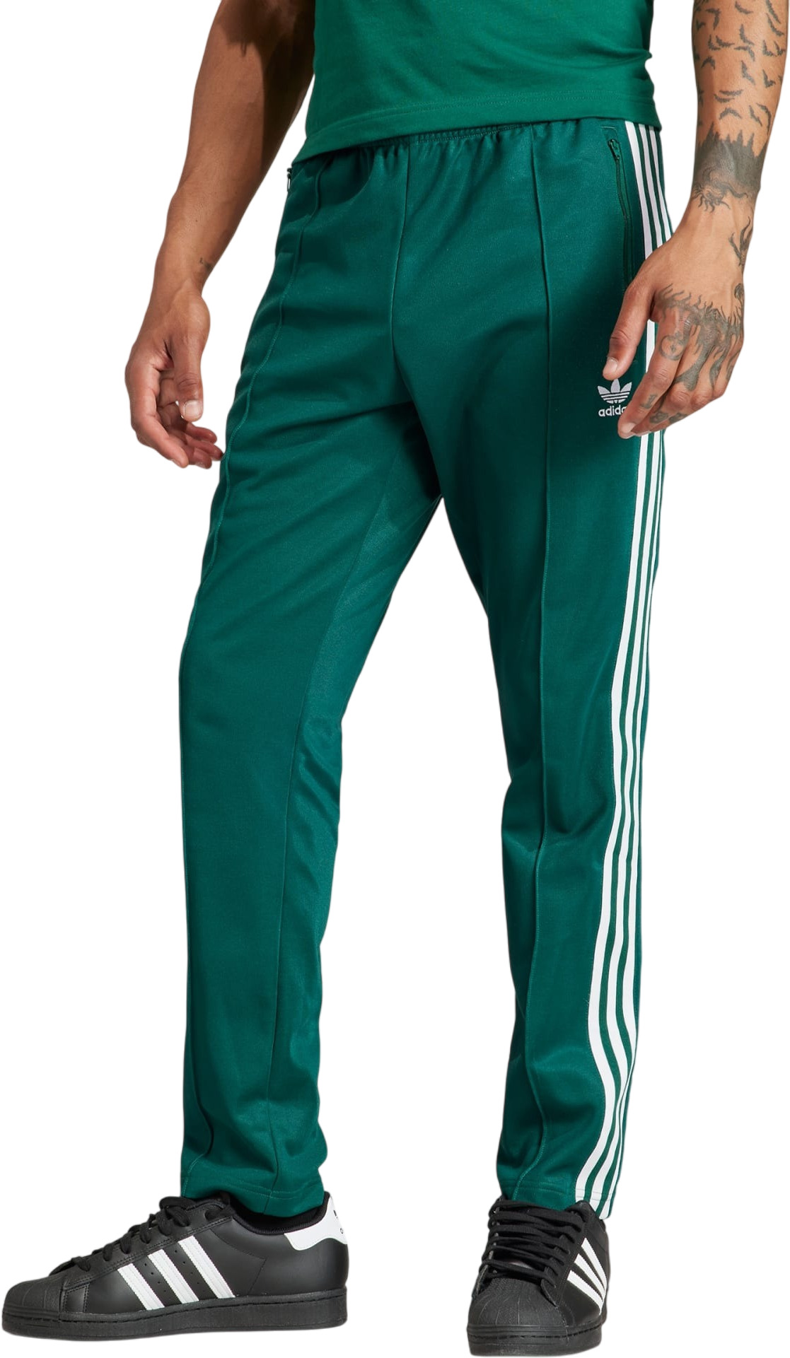 

Спортивные брюки мужские adidas BECKENBAUER TP зеленые XL, Зеленый, BECKENBAUER TP