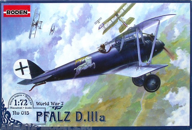 

Rod015 Самолет PFALZ DIIIA