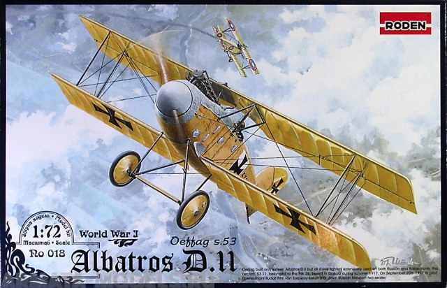 

Rod018 Самолет ALBATROS D.II