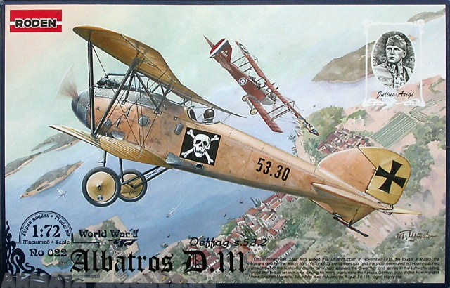 

Rod022 Самолет ALBATROS D.III OEFFAG S.53.2