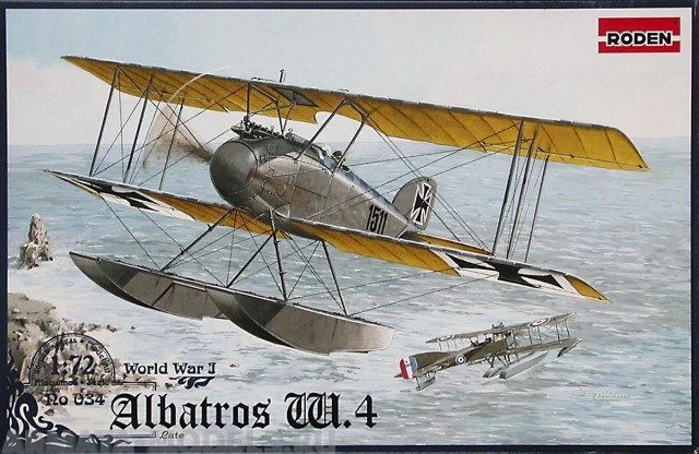 Rod034 Самолет ALBATROS W4 LATE