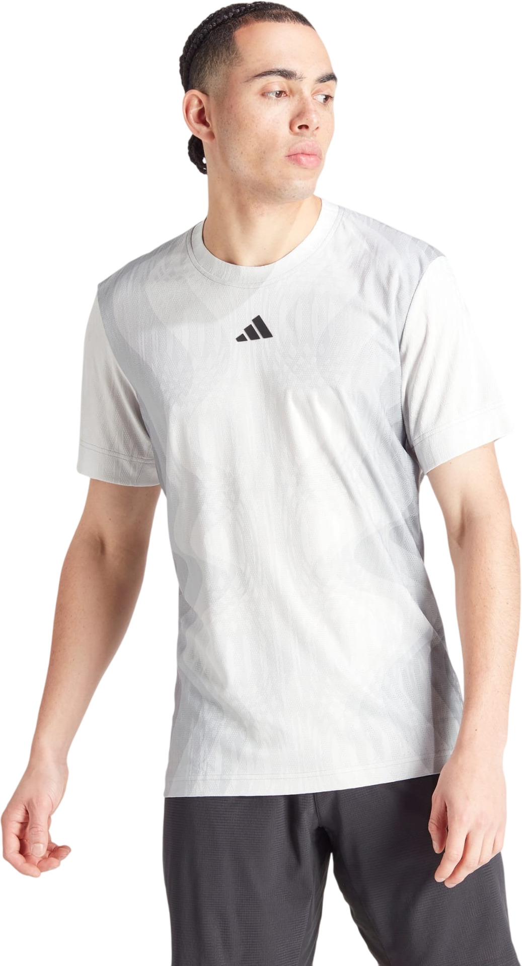 

Футболка мужская adidas FRLFT TEE PRO серая L, Серый, FRLFT TEE PRO