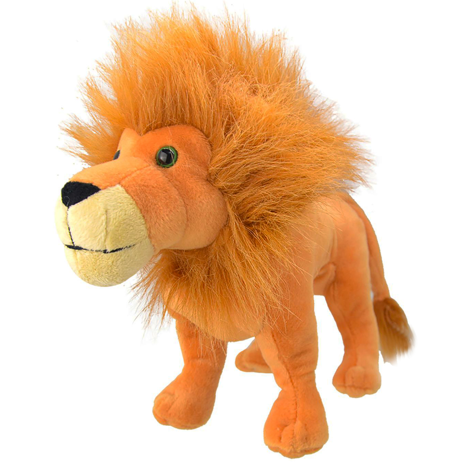 

Мягкая игрушка All About Nature Лев, 25 см, Оранжевый
