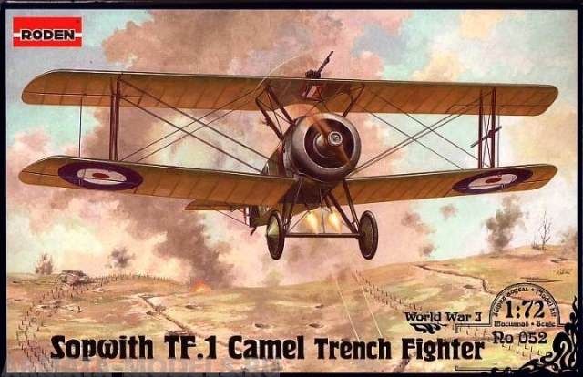 фото Rod052 самолет sopwith tf.1 camel roden