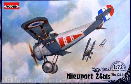 

Rod059 Самолт Nieuport 24 bis