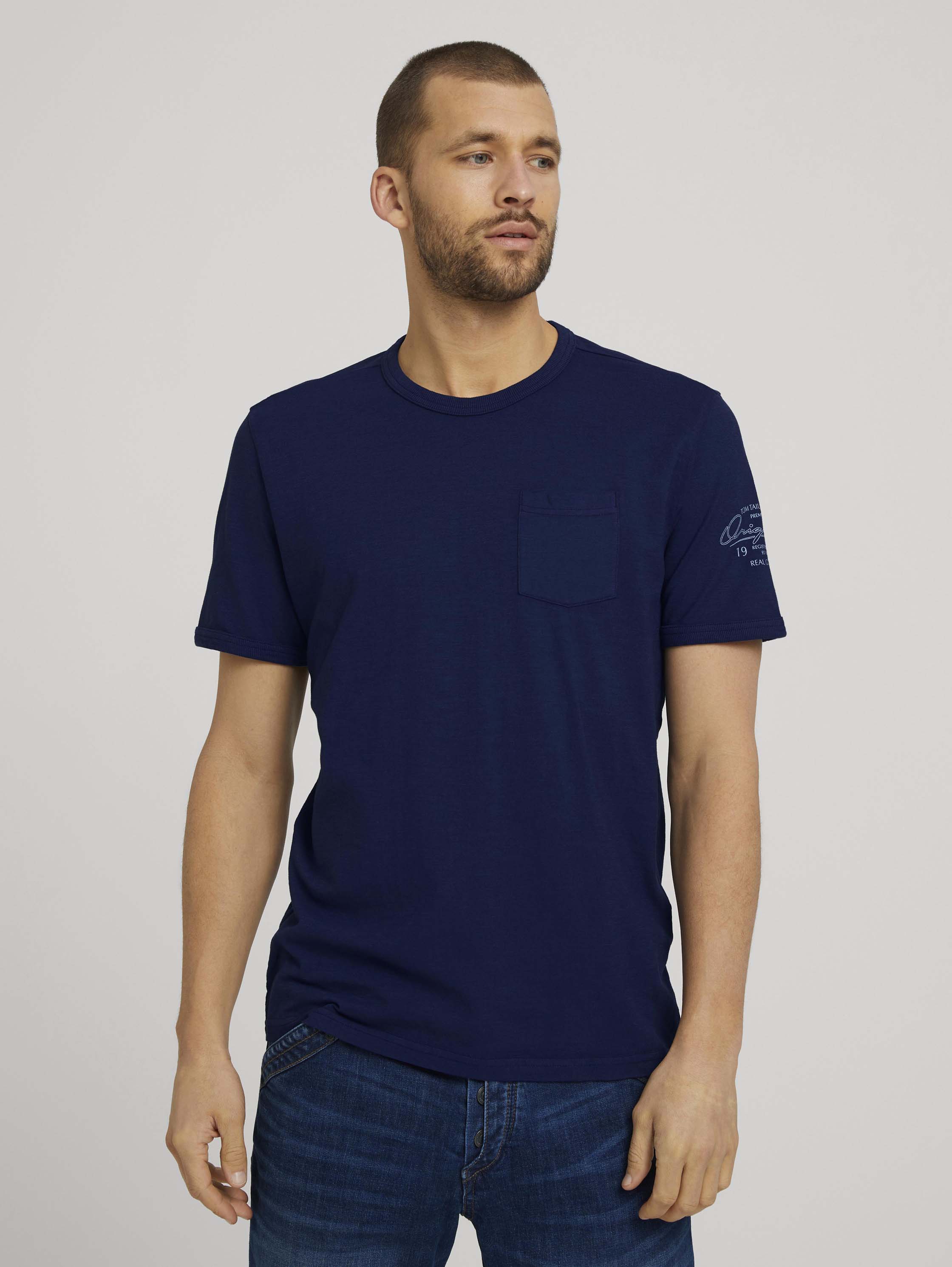 

Футболка мужская TOM TAILOR 1026016 синяя XXL, 1026016