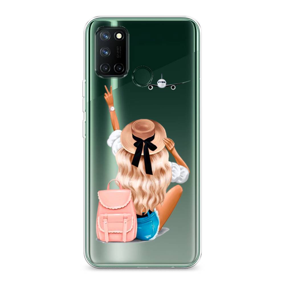 

Чехол Awog на Realme 7i "Автостопом самолетом", Разноцветный, 253950-7