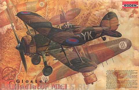 

Rod408 Самолт GLOSTER GLADIATOR MK.I