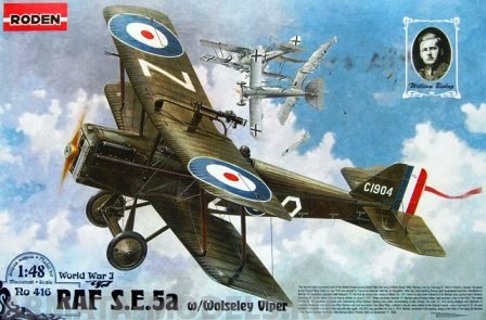 

Rod416 Самолт RAF S.E.5A W/WOLSELEY VIPER