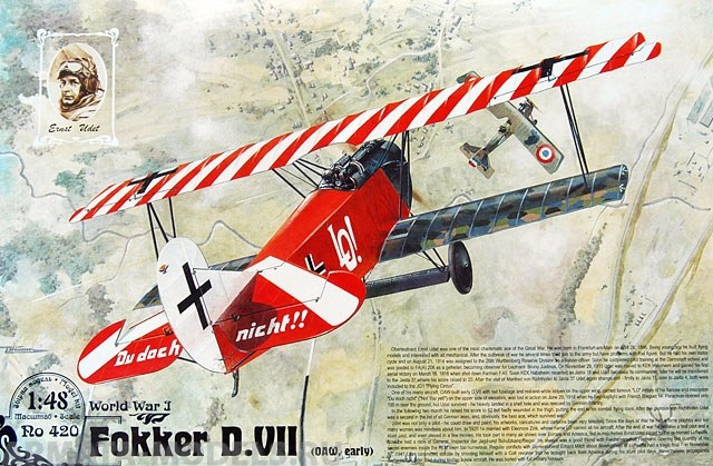 

Rod420 Самолт FOKKER D.VII OAW-EARLY