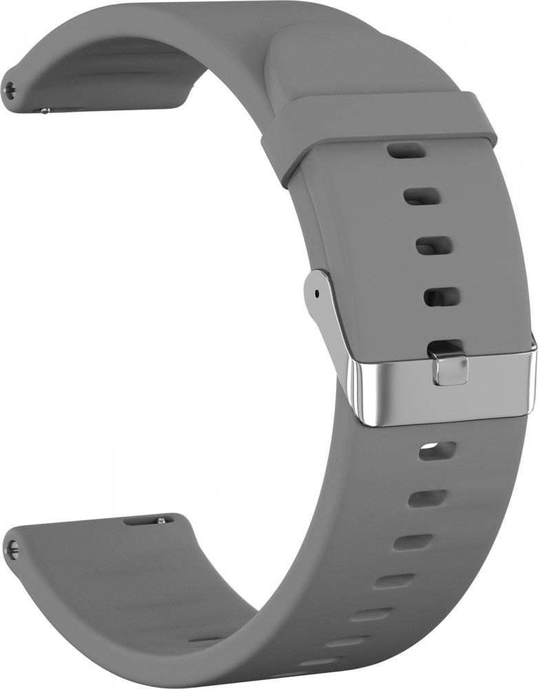 

Ремешок силиконовый GSMIN Blum 20 для Ticwatch 2 / E (Серый)