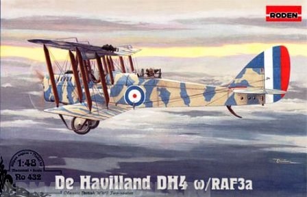 Rod432 Самолт Де Хэвиллэнд Д.Х.4 РАФ 3а