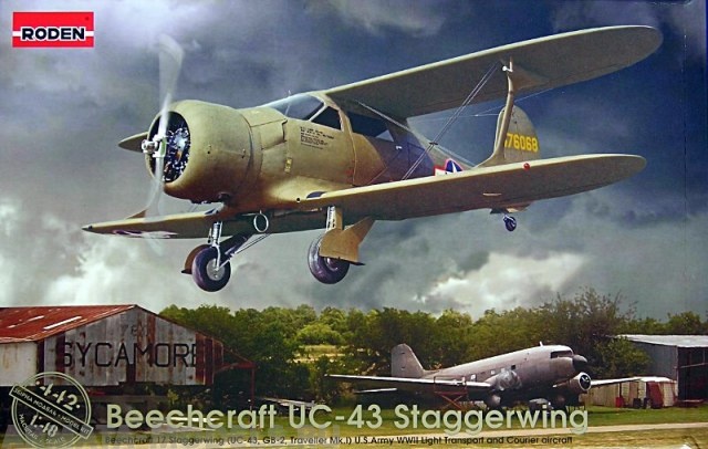 

Rod442 Самолт Beechcraft UC-43 Staggerwing