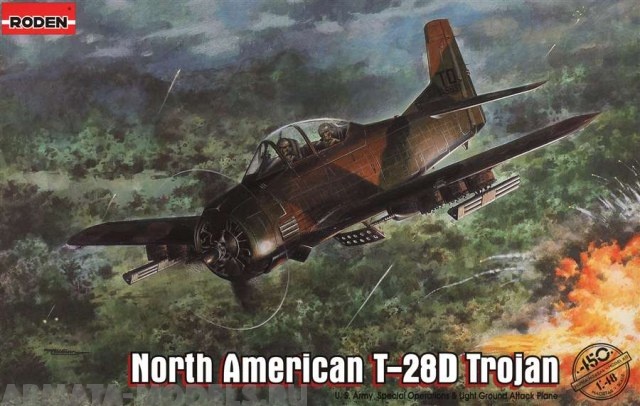 

Rod450 Самолт North American T-28D