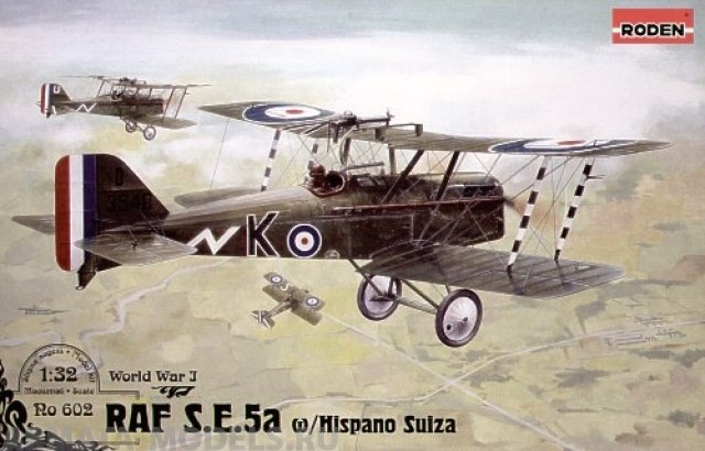 

Rod602 Самолт RAF S.E.5a w/Hispano Suiza