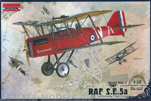

Rod607 Самолт RAF S.E.5A W/WOLSELEY VIPER
