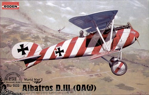 

Rod608 Самолт Albatros D.III OAW
