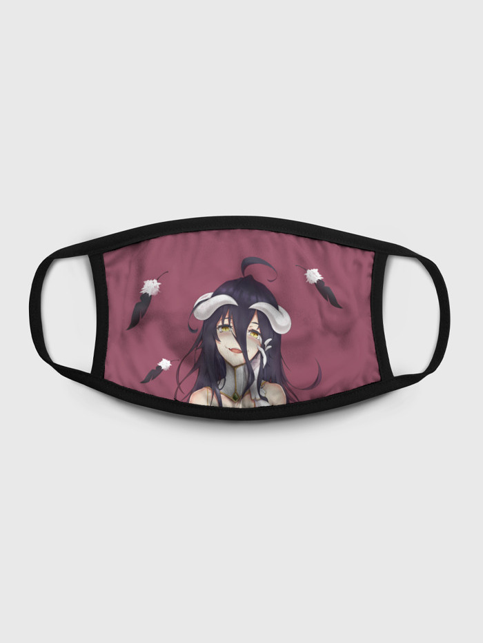 

Многоразовая маска унисекс Burnettie Albedo Overlord, Разноцветный, Albedo Overlord