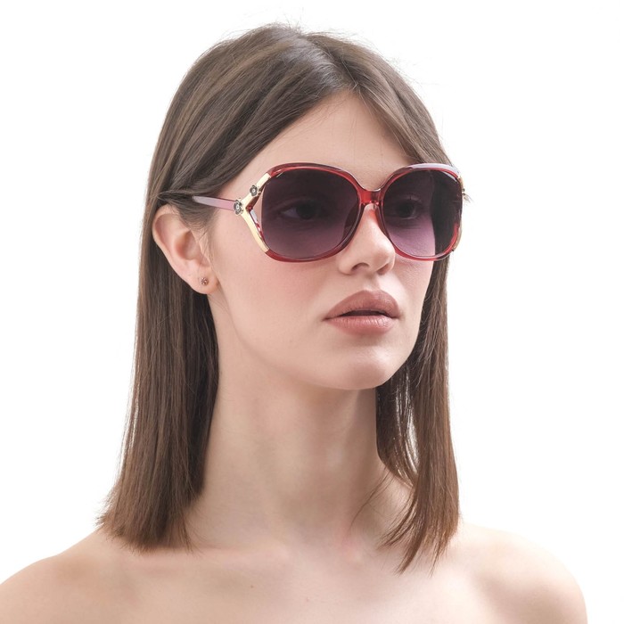 Солнцезащитные очки унисекс Мастер К Р00014075_21 фиолетовые