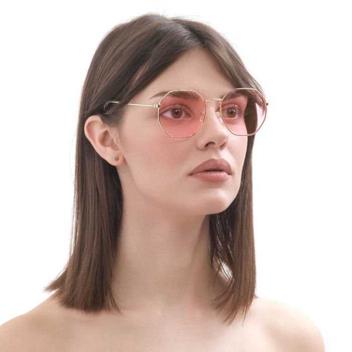 Солнцезащитные очки женские one sun Р00022249_11 розовые