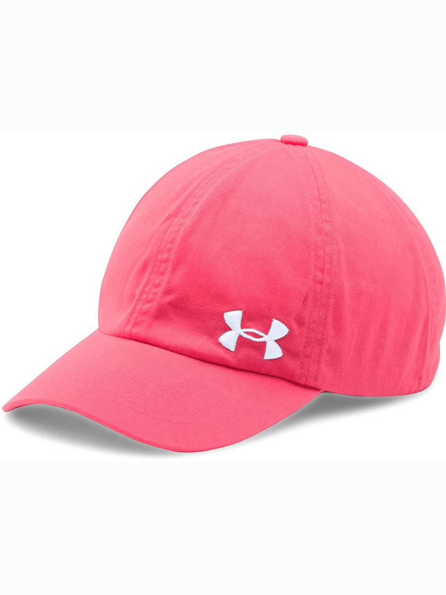 

Бейсболка женская Under Armour Washed Cap, красный, Washed Cap
