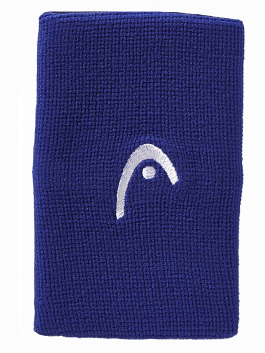 

Комплект напульсников унисекс Head Wristband 5, синий, Wristband 5"