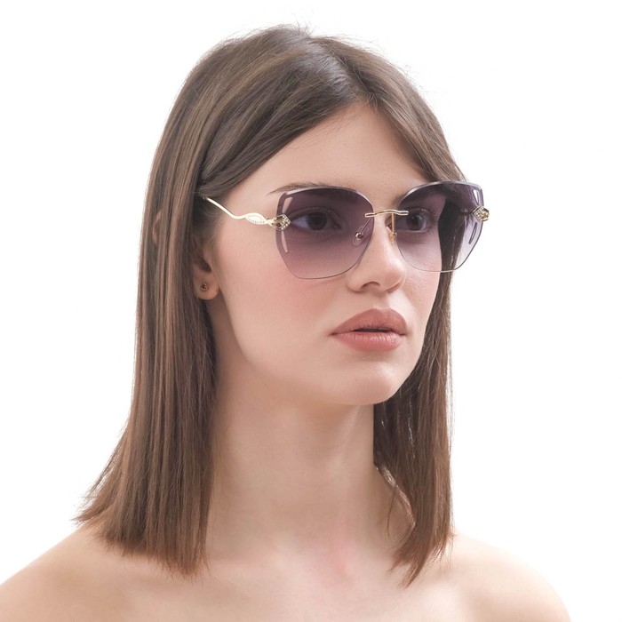 Солнцезащитные очки женские one sun Р00022249_4 фиолетовые