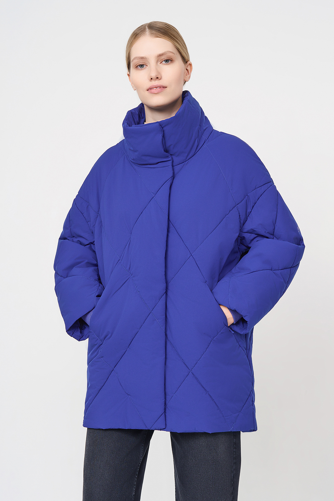 Куртка женская Baon B0323536 синяя XS