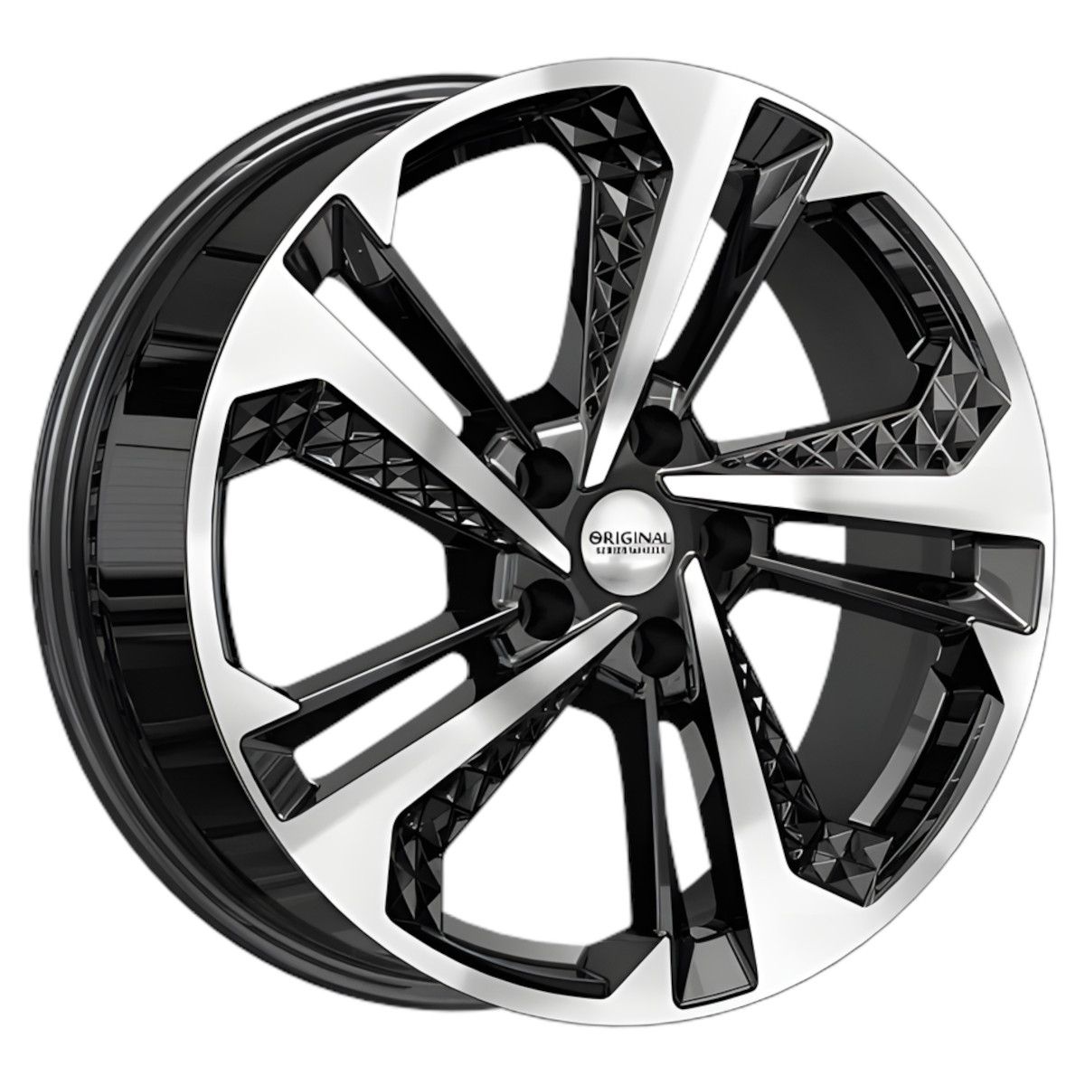 

Колесный диск Скад KL-1069 7x18 5x108 ET 36 Dia 65,1 (BFP), Черный