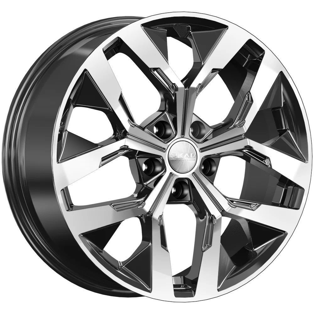 

Колесный диск SKAD Ламберт 7.5x18 5x108 ET38 D60.1 алмаз, арт. 4171905, Черный;серебристый, Ламберт