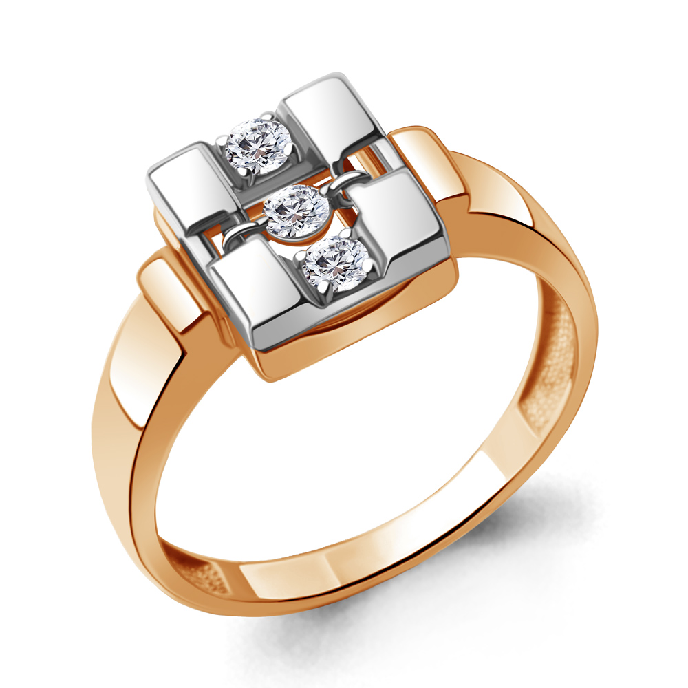 

Кольцо из красного золота с бриллиантом Aquamarine Aquamarine 964172к_585_кз р, 964172к_585_кз