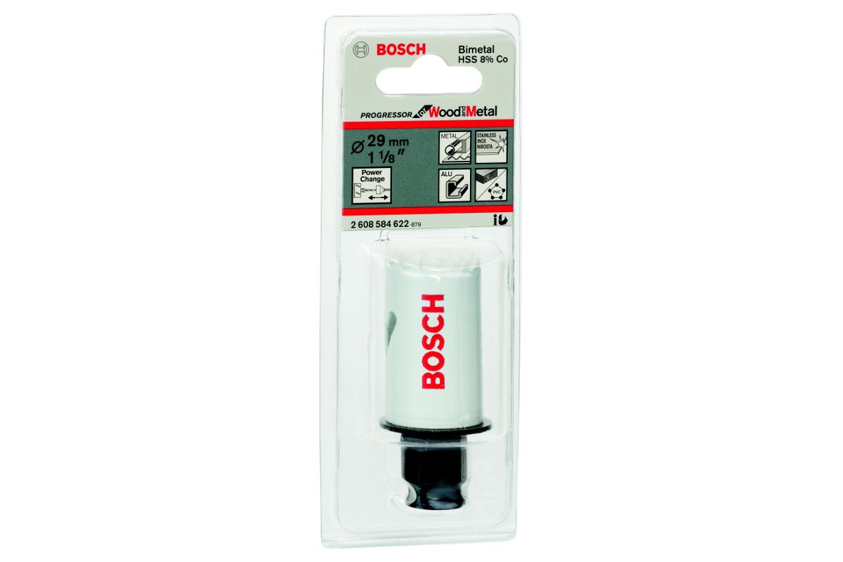 Биметаллическая коронка Bosch PROGRESSOR 29MM 2608584622