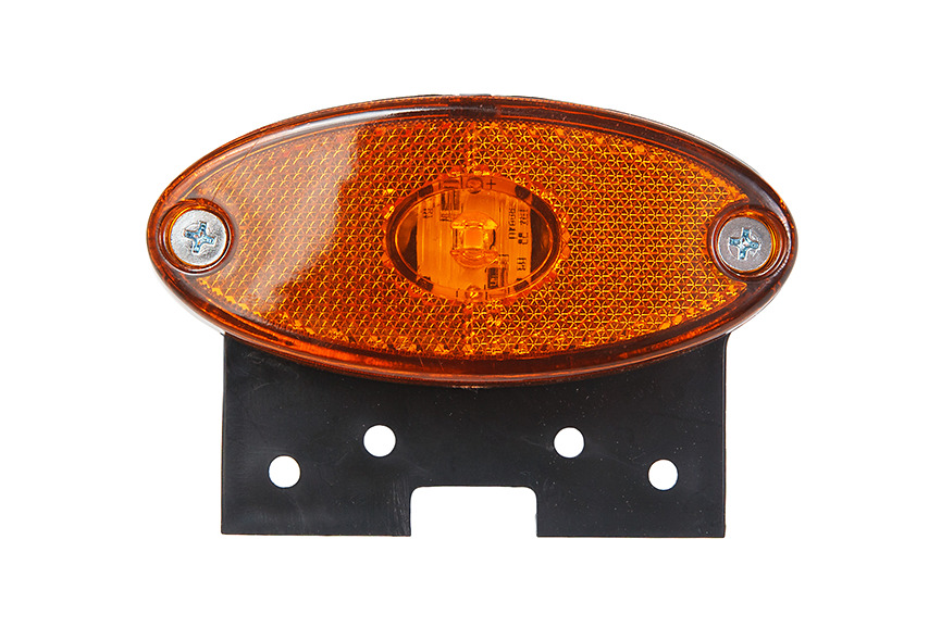 

Указатель габарита маркерный Желтый 24В Овал 153 SCHMITZ провод с кронштейном