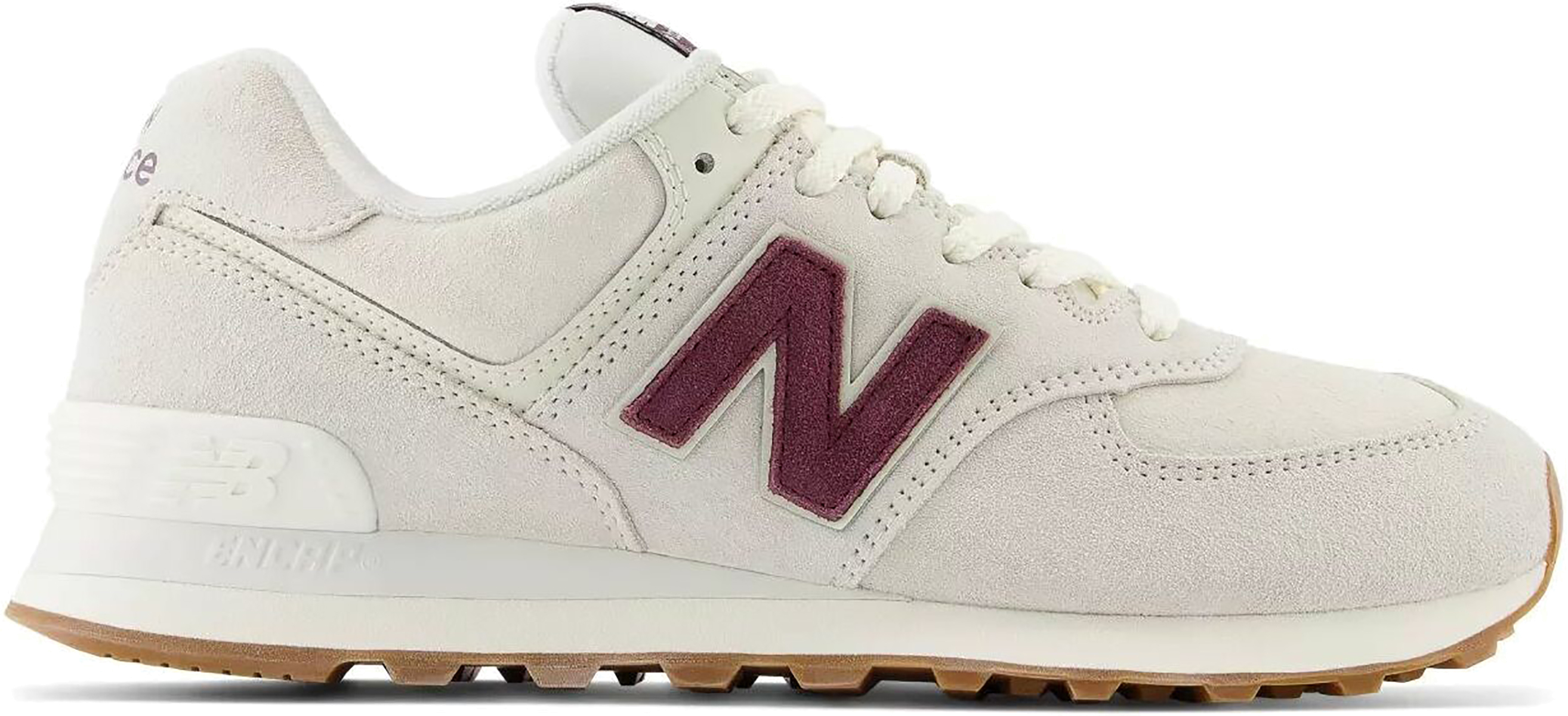 

Кроссовки унисекс New Balance 574 белые 9 US, Белый, 574