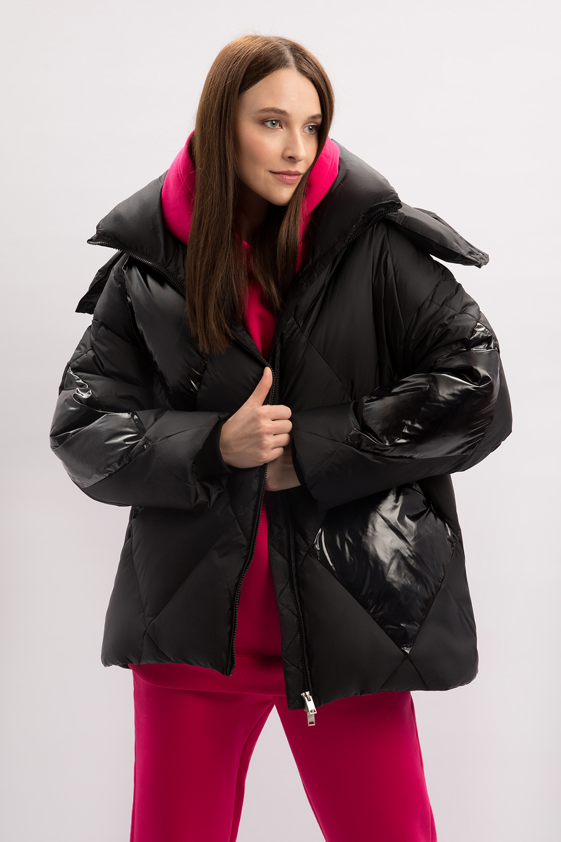 

Куртка женская Baon B0022510 черная 2XL, B0022510