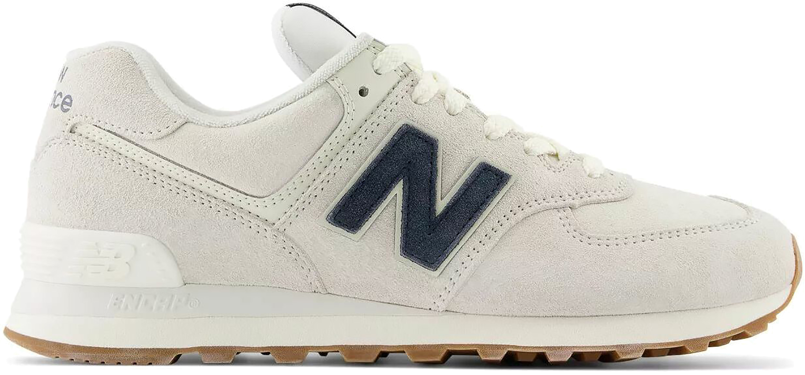 

Кроссовки унисекс New Balance 574 белые 9 US, Белый, 574