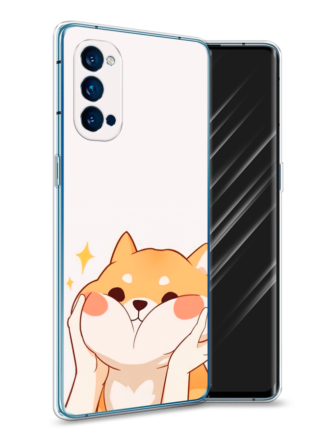 

Чехол Awog на Oppo Reno 4 Pro 5G "Сладкий песик", Разноцветный, 253750-1