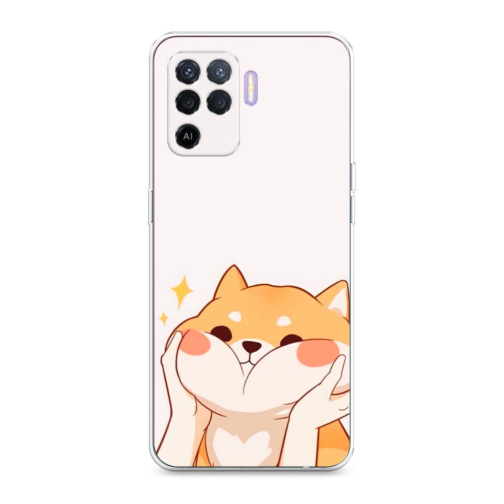 

Чехол Awog на Oppo Reno 5 Lite "Сладкий песик", Разноцветный, 255150-1