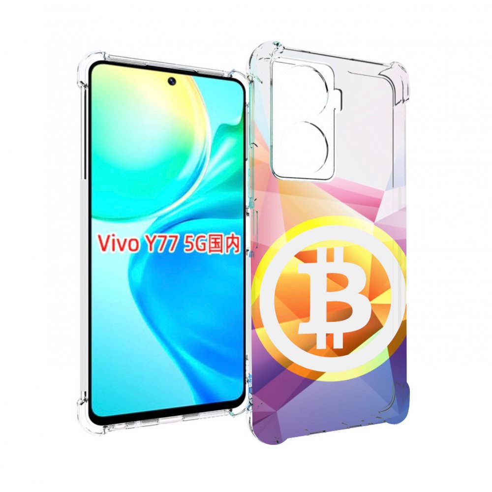 

Чехол MyPads Биткоин для Vivo Y77 5G, Прозрачный, Tocco