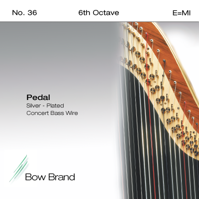 

Комплект струн 7-й октавы для арфы Bow Brand Pedal Wires Silver Plated PW-O7S