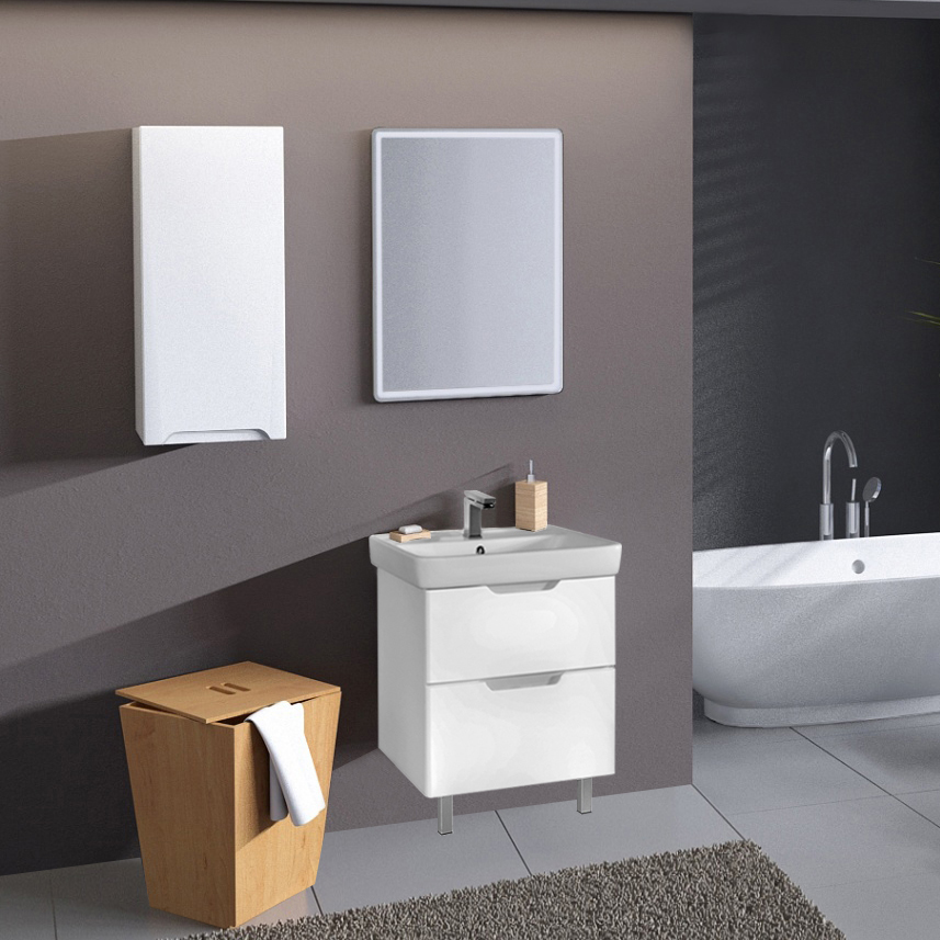 

Dreja.Eco Мебель для ванной Dreja.eco Q Plus 55 белая