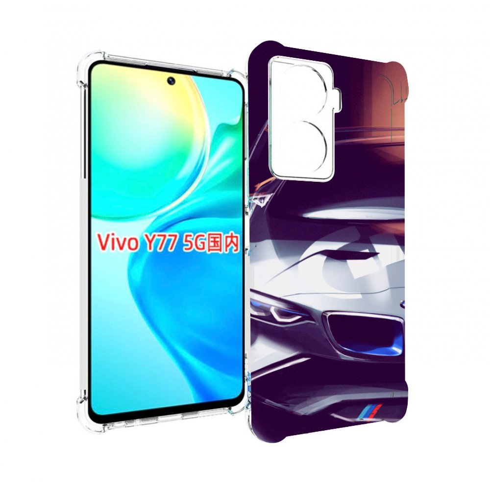 

Чехол Mypads Bmw Мужской Для Vivo Y77 5G, Прозрачный, Tocco